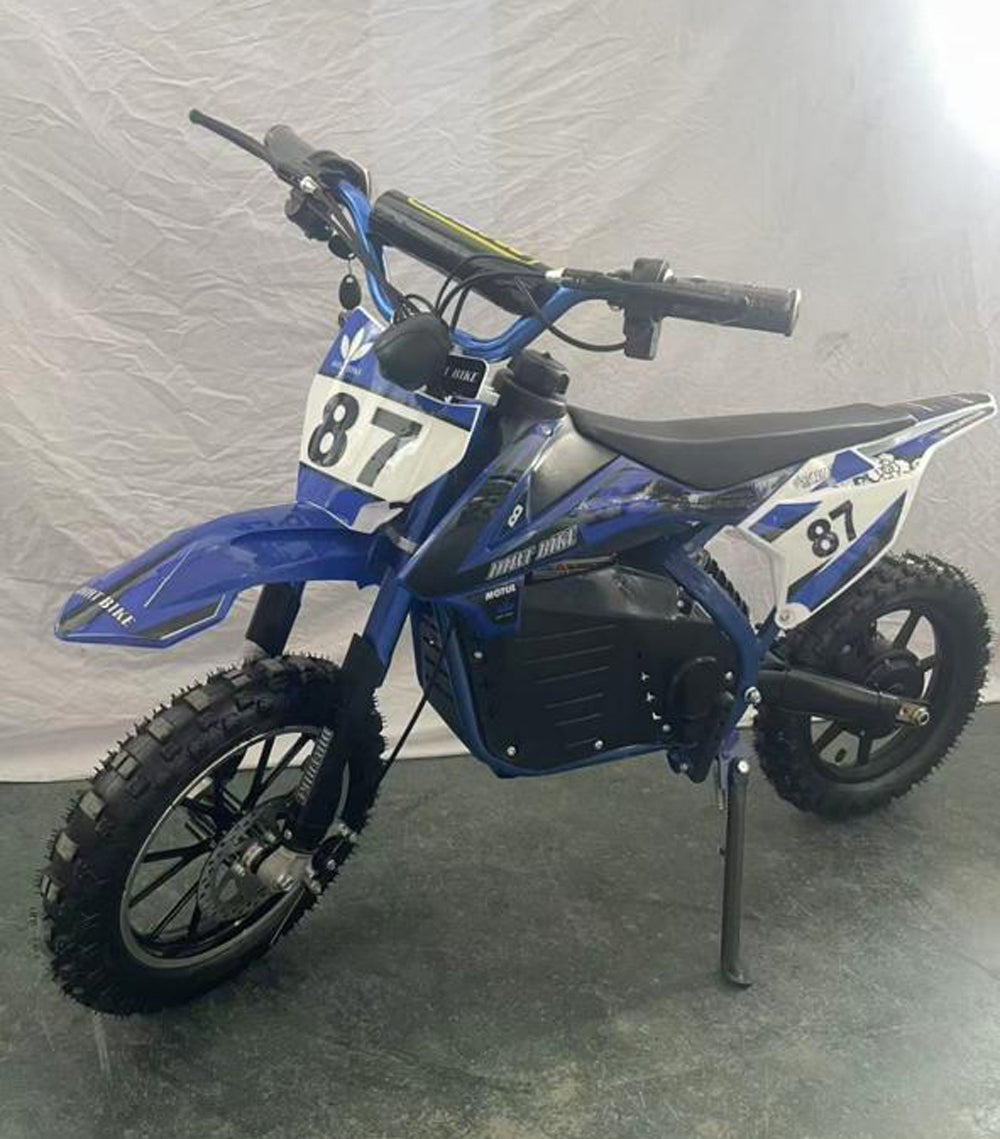 Blue Dirt Bike Toy